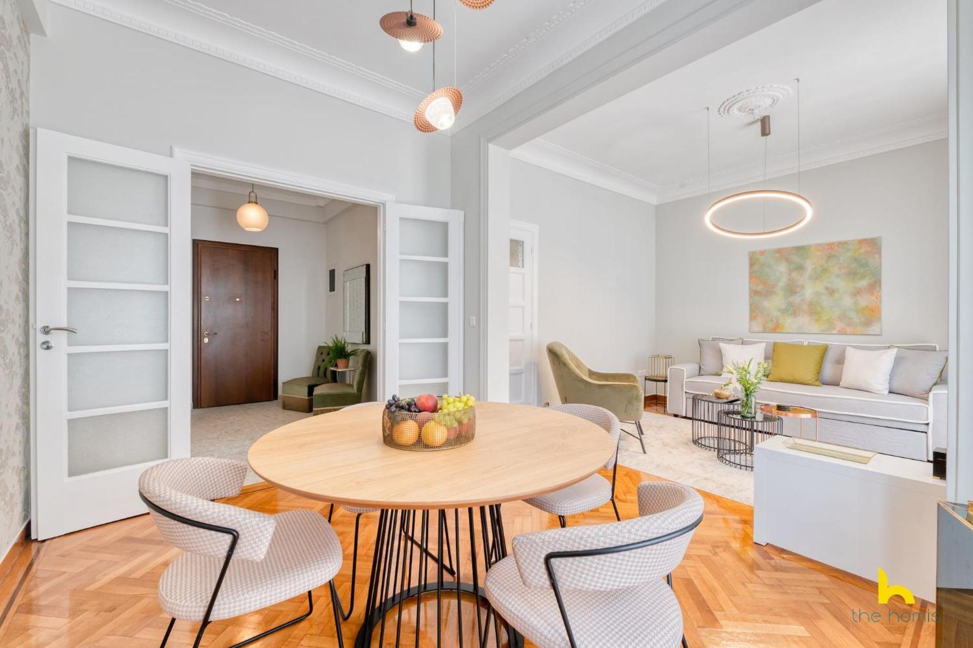 Contemporary 2-Bdr Apt Near Kalimarmaro & Alsos Park! Athén Kültér fotó
